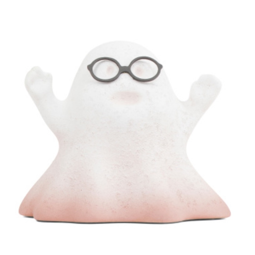 TAHUA Ghost with Glasses Decor Made in Peru